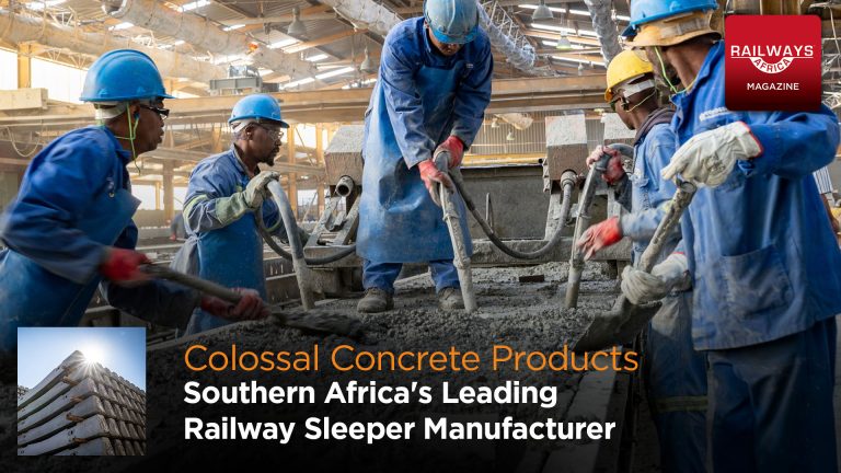 Inside Colossal Concrete Products, Southern Africa's Leading Railway Sleeper Manufacturer