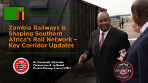 Zambia Railways is driving regional connectivity in Southern Africa. In this exclusive interview, ZRL Chairperson Emmanuel Hachipuka shares insights on funding, infrastructure upgrades, and strategic projects like TAZARA and the Lobito Corridor.